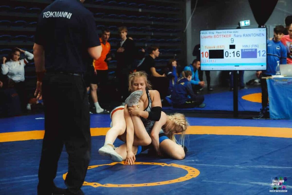 Sara Rantonen paini Tallinna Open finaali 2026