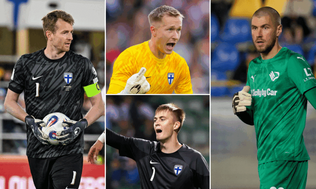 Lucas Hradecky Jesse Joronen Lucas Bergström Viljami Sinisalo