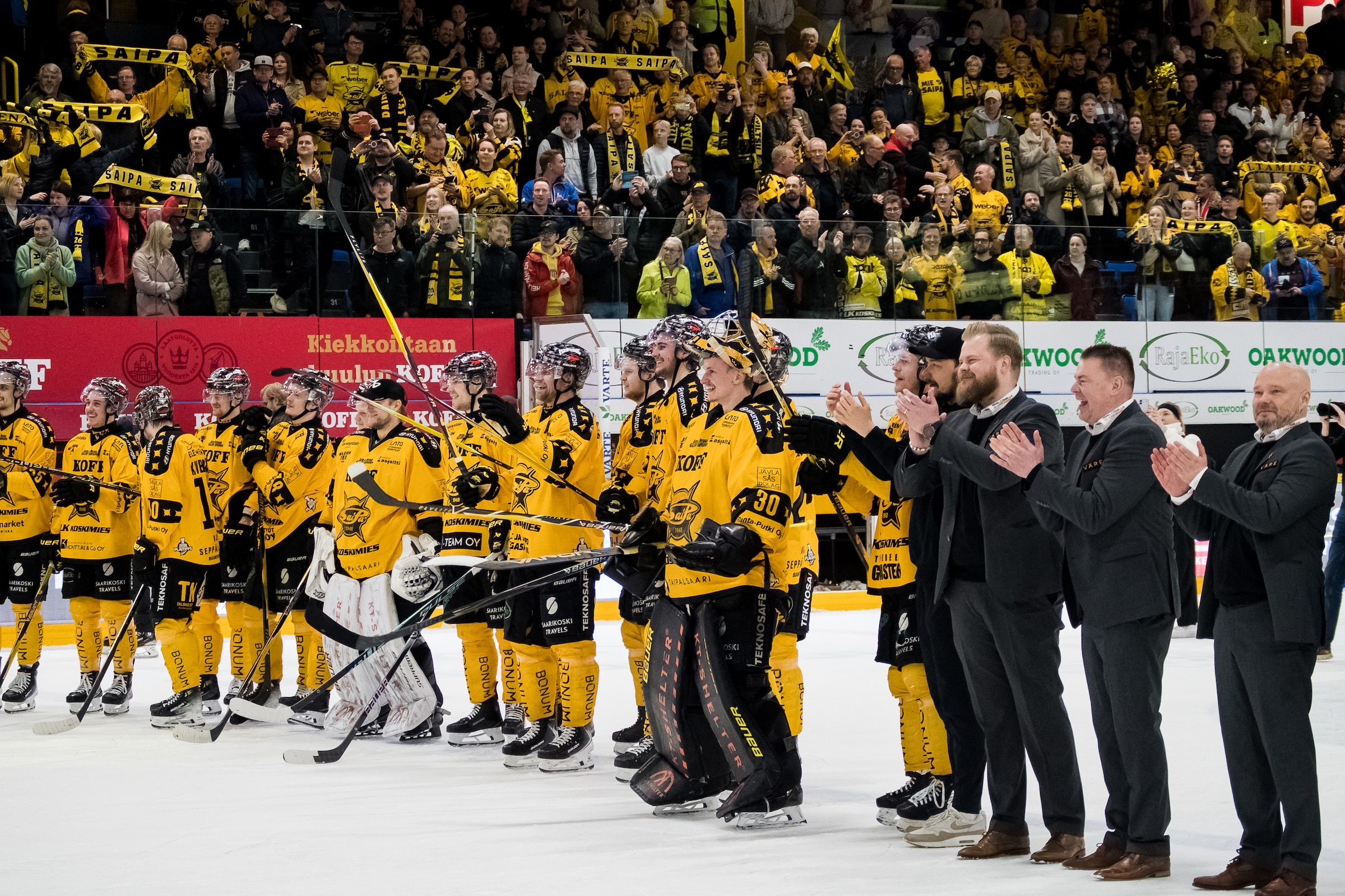 SaiPa juhlii välieräpaikkaa keväällä 2026