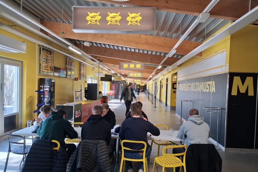 SaiPa pelaajia aamutreenit 27.4.2026