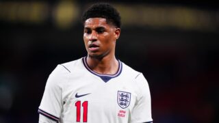 Marcus Rashford Englannin paidassa