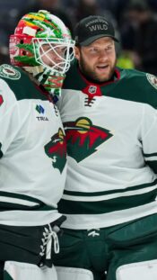 Jesper Wallstedt ja Filip Gustavsson