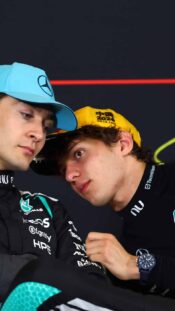 George Russell ja Kimi Antonelli