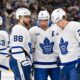 Toronto Maple Leafsin William Nylander, John Tavares ja Matthew Knies