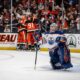 Anaheim Ducks juhlii maalia Edmonton Oilersia vastaan NHL:n pudotuspeleissä 2026