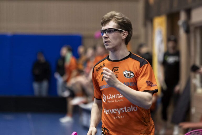 Aatu Knuuti O2-Jyväskylä salibandy