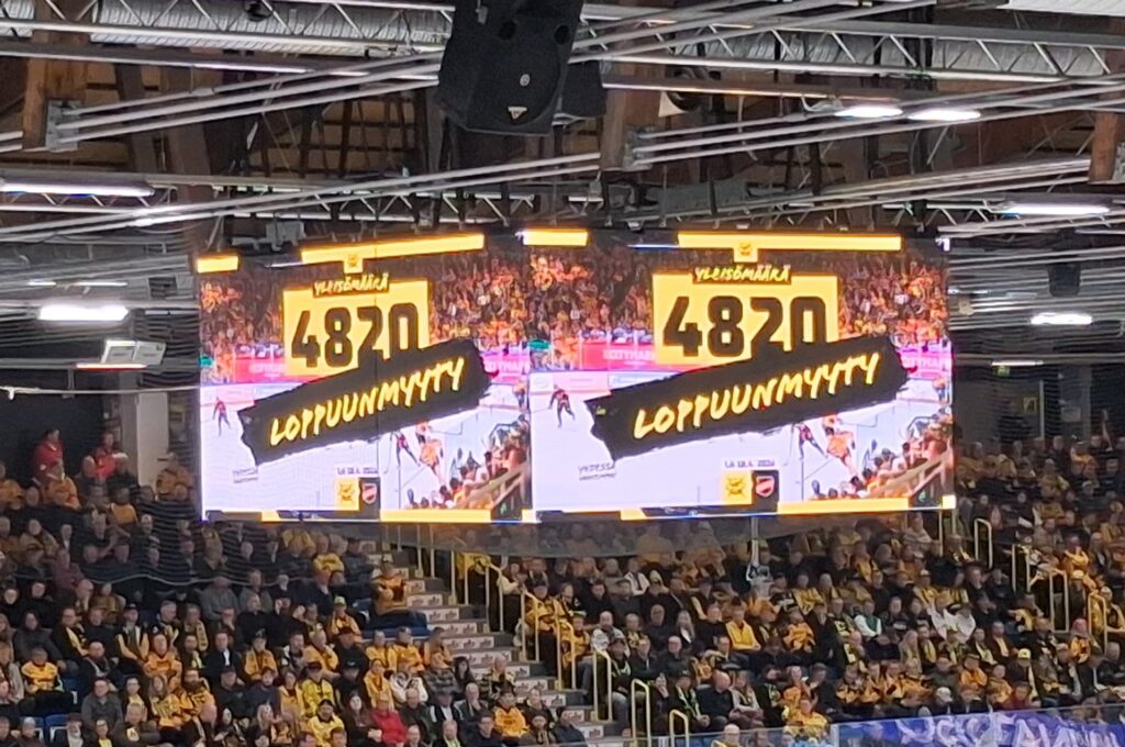 SaiPa-KooKoo Kisapuisto loppunmyyty