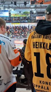 Santeri Vaananen warms up before the FIFA World Cup 2026 Qualifier match between Poland and Finland in Chorzow, Poland, on September 7, 2025. The European Qualifiers Group G football game takes place at Silesian Stadium.