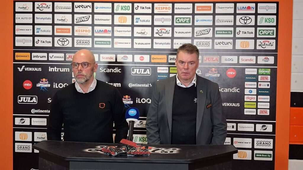 Jouko Myrrä ja Raimo Helminen