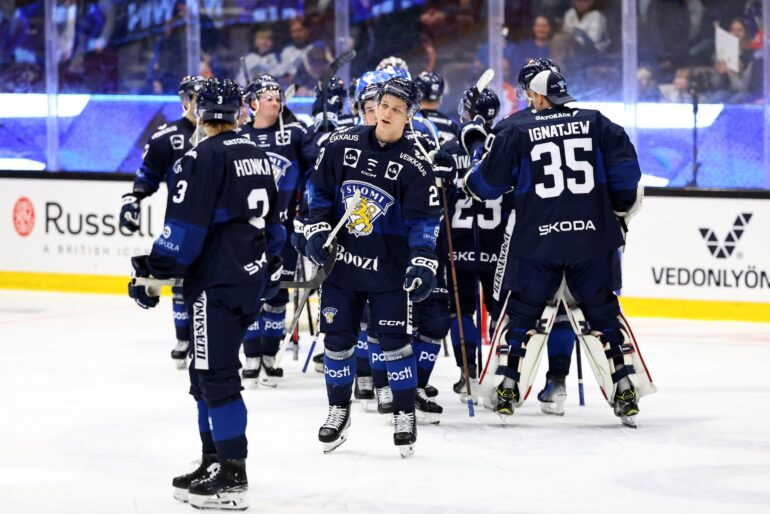 Leijonien pelaajia keväällä 2026