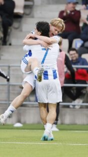 HJK juhlii maalia Veikkausliigassa toukokuussa 2026