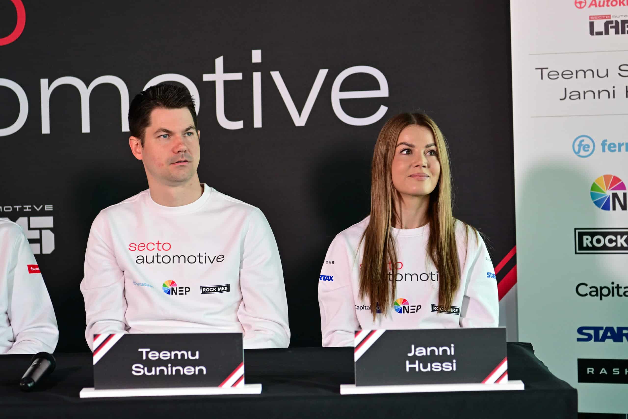 Teemu Suninen ja Janni Hussi.