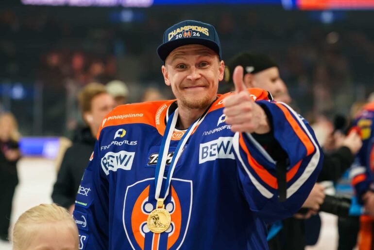 Tapparan Juha Metsola on vihdoin Suomen mestari