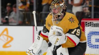 Vegas Golden Knightsin ykkösmaalivahti Carter Hart