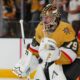 Vegas Golden Knightsin ykkösmaalivahti Carter Hart