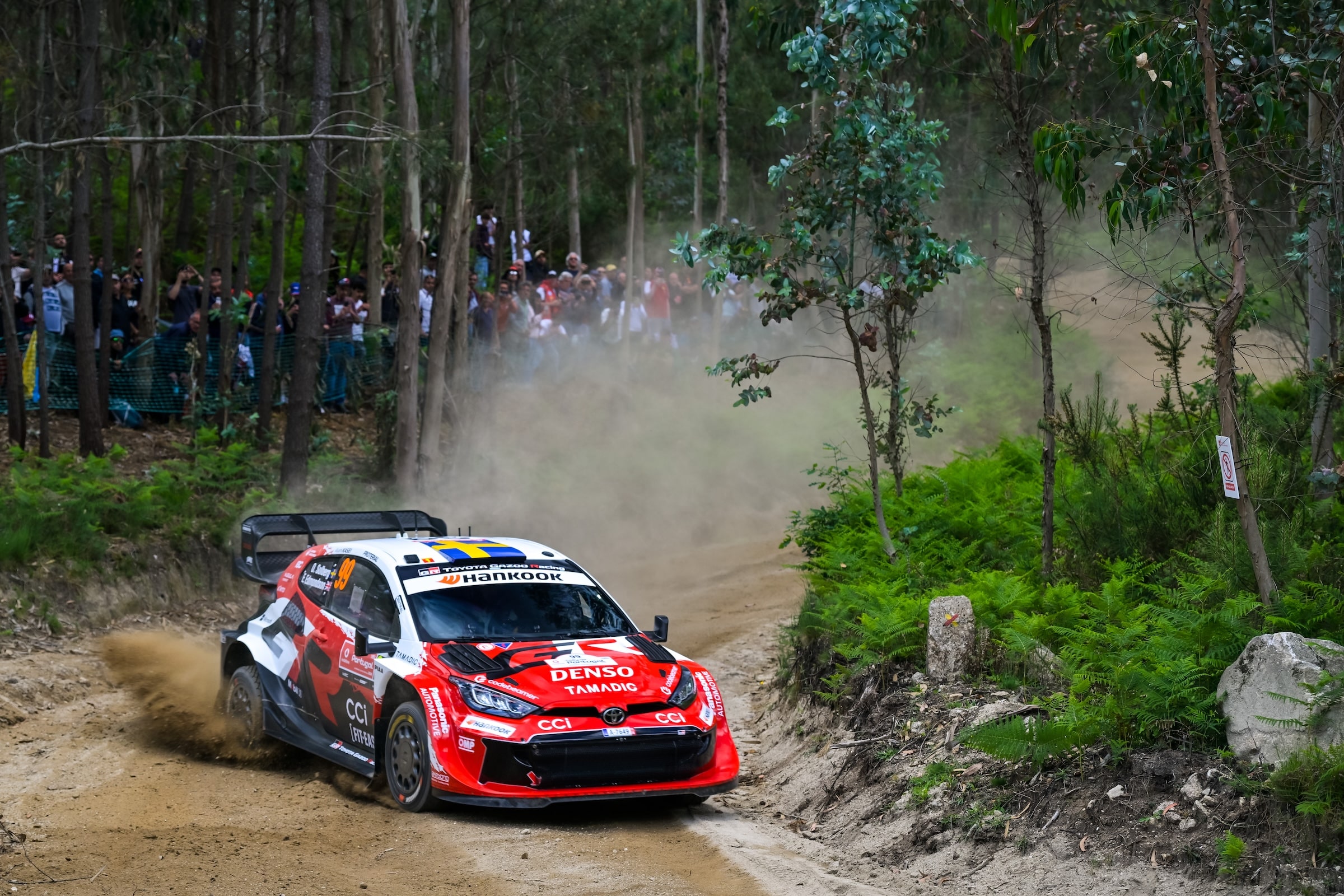 Oliver Solberg Portugalin MM-rallissa 2026