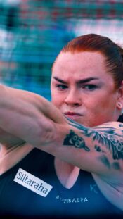 Kuortane Games. Kuvassa Krista Tervo