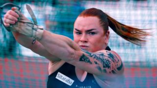Kuortane Games. Kuvassa Krista Tervo
