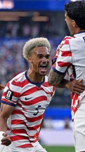 Christian Pulisic, Weston McKennie Antonee Robinson USA