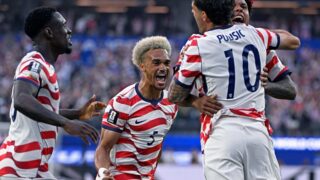 Christian Pulisic, Weston McKennie Antonee Robinson USA