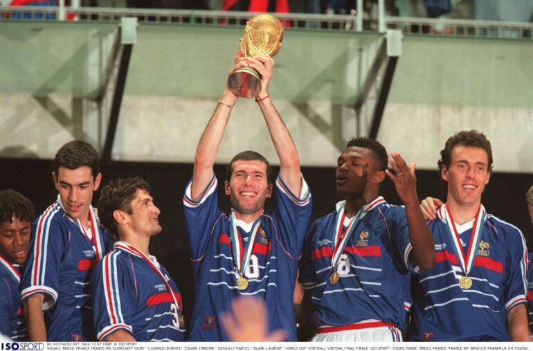 Ranska 1998 Zinedine Zidane