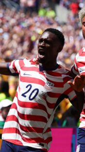 Folarin Balogun Antonee Robinson USA