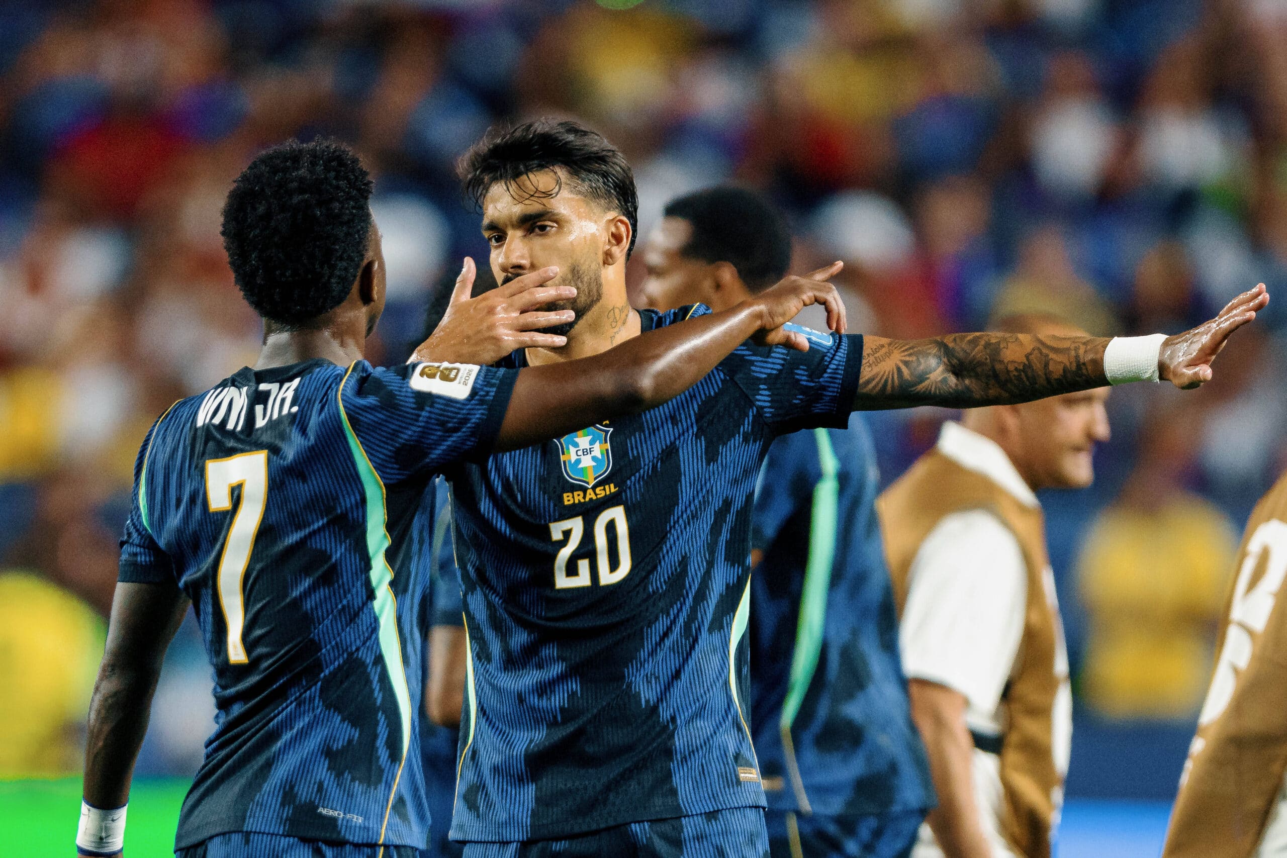 Vinicius Jr Lucas Paqueta Brasilia