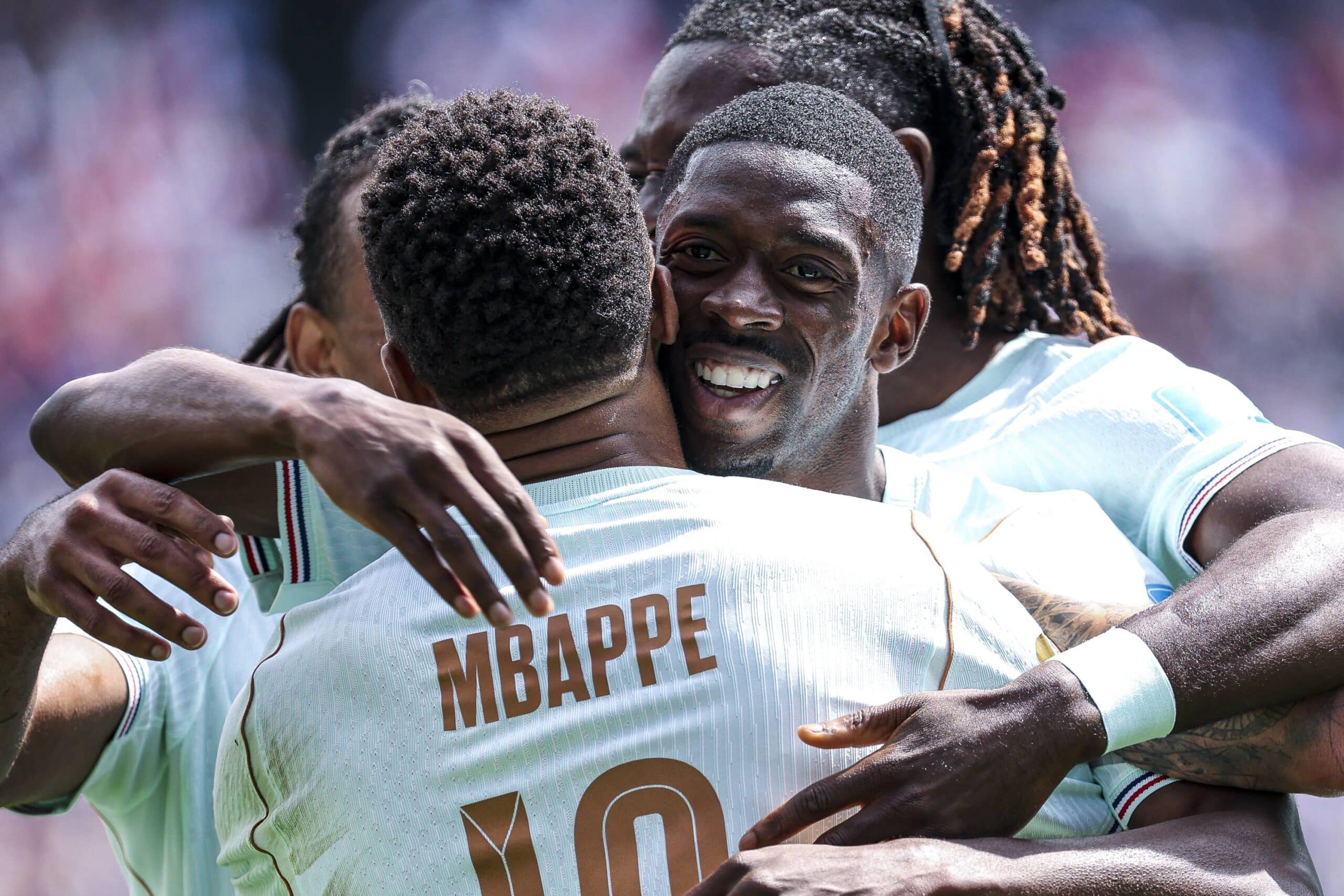 Ranska Kylian Mbappe Ousmane Dembele