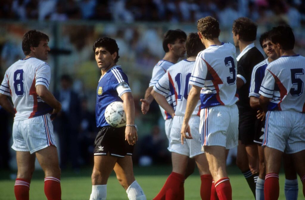 Diego Maradona Jugoslavia 1990