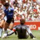 Diego Maradona Peter Shilton 1986