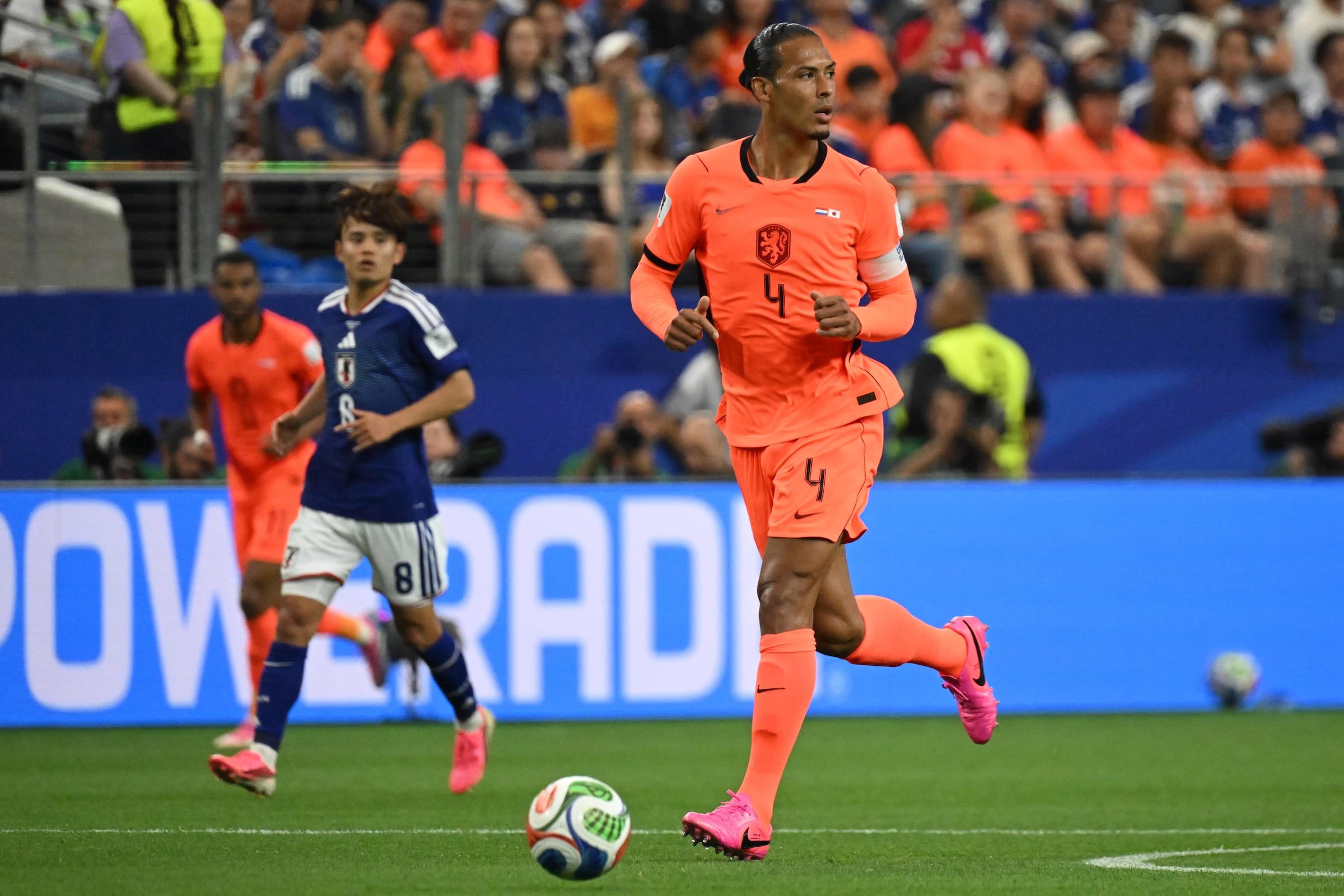 Hollannin Virgil Van Dijk jalkapallon MM-kisoissa 2026