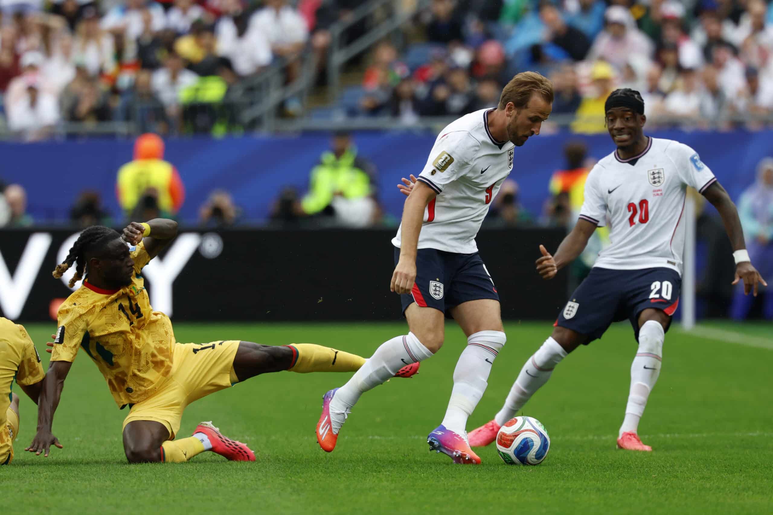 Englanti Ghana Gideon Mensah Harry Kane