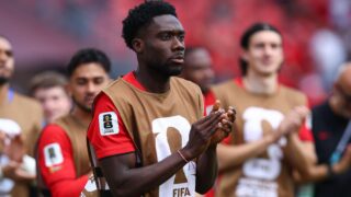 Kanadan supertähti Alphonso Davies jalkapallon MM-kisoissa 2026