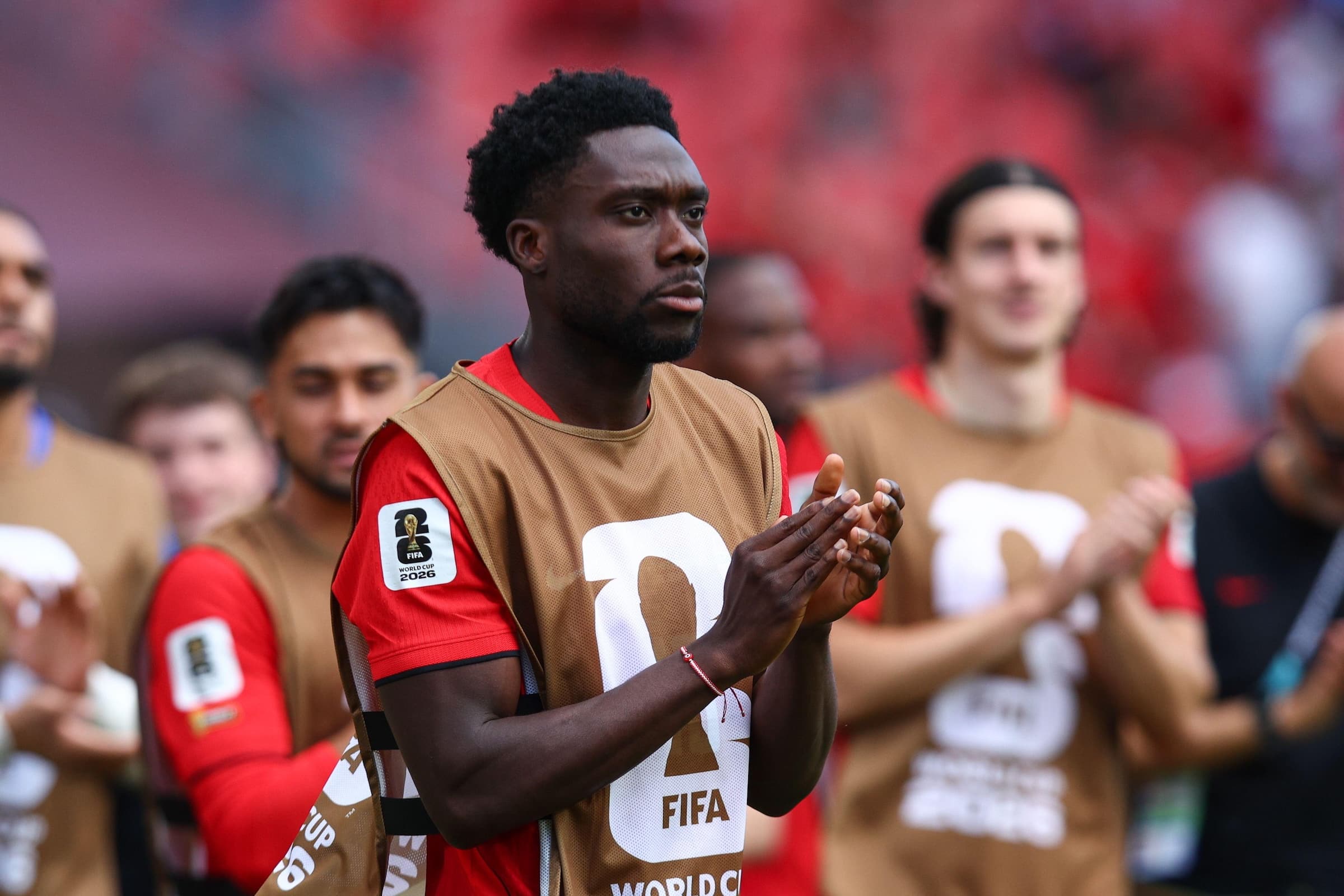 Kanadan supertähti Alphonso Davies jalkapallon MM-kisoissa 2026