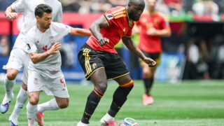Ehsan Hajsafi Romelu Lukaku Iran Belgia