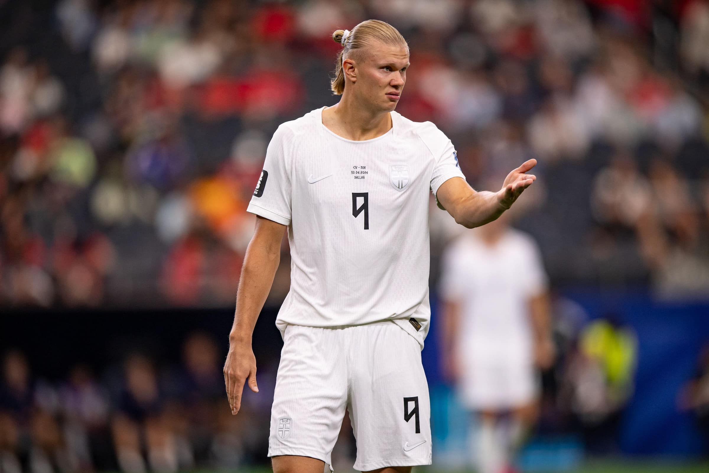 Norjan Erling Haaland jalkapallon MM-kisoissa 2026