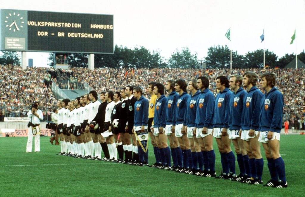Länsi-Saksa Saksa DDR 1974