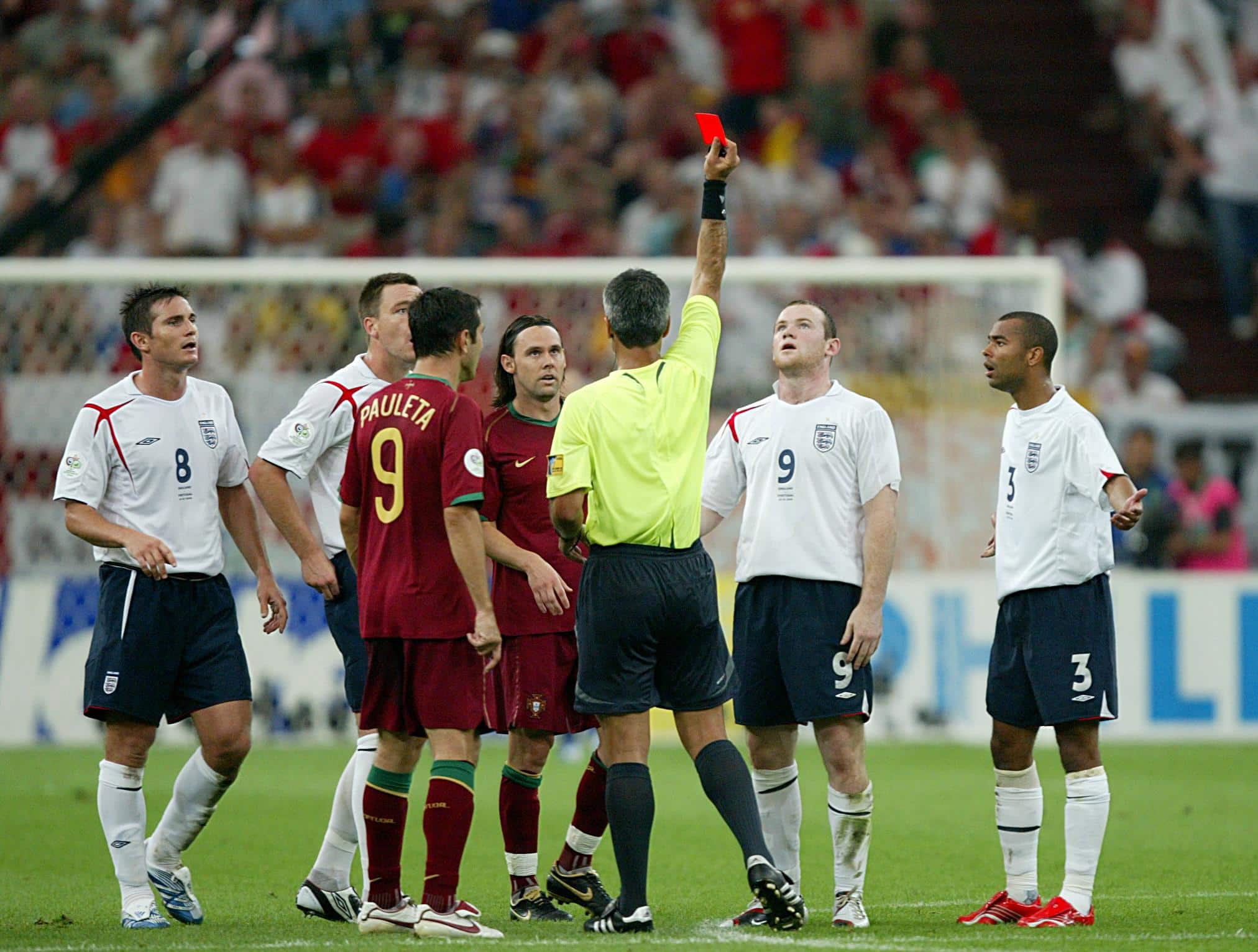 Wayne Rooney ulosajo MM 2006