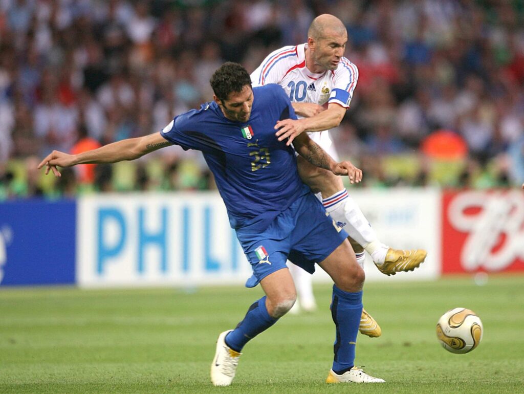 Marco Materazzi Zinedine Zidane