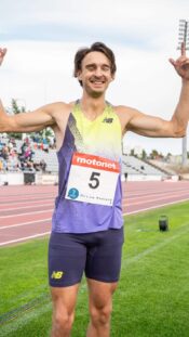Kuvassa Riku Illukka, 200m SM