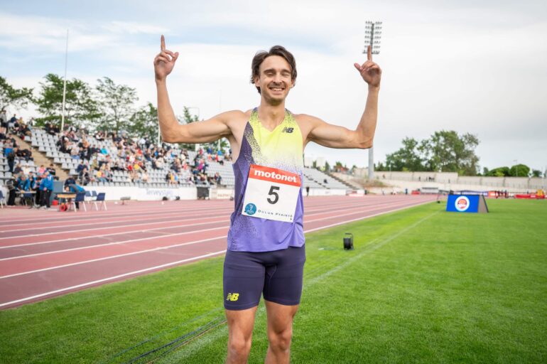 Kuvassa Riku Illukka, 200m SM