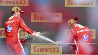 Charles Leclerc Lewis Hamilton