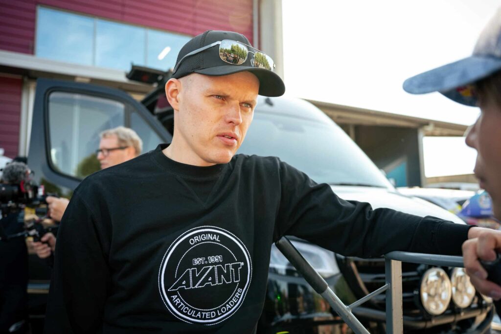 Kuvassa Ott Tänak.