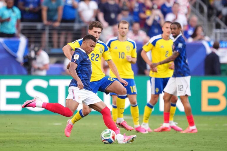 Kylian Mbappe Ranska Ruotsi
