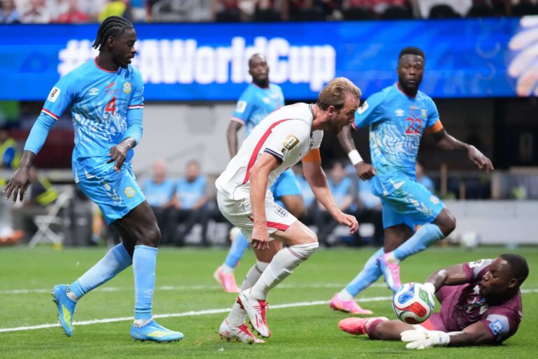 Kongo Lionel Mpasi Harry Kane