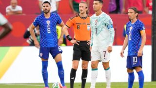 Cristiano Ronaldo Luka Modric Kroatia Portugali