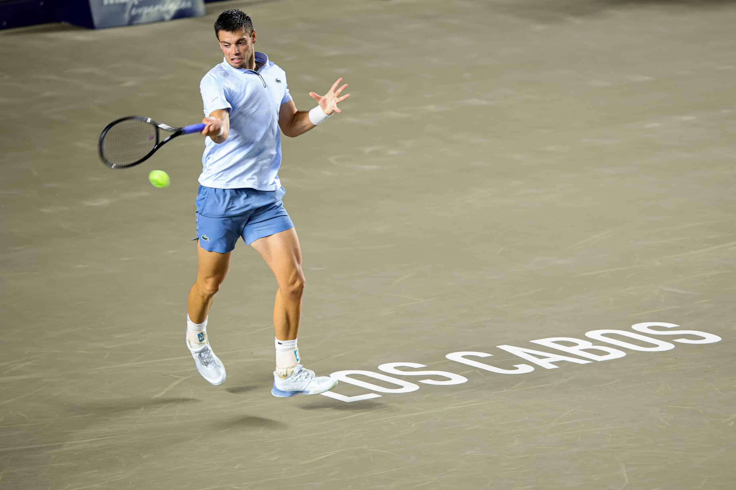 Ranskan tennistähti Arthur Gea Los Cabosin ATP-turnauksessa