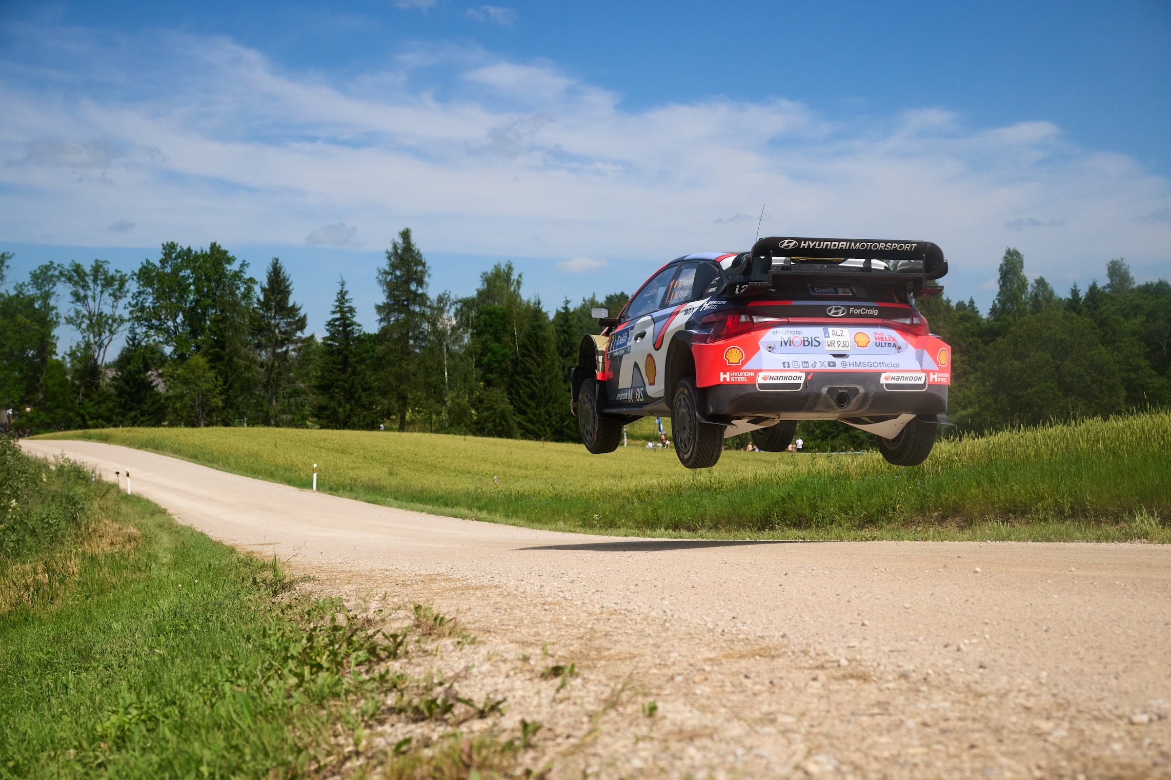Thierry Neuville Viron MM-rallissa 2025
