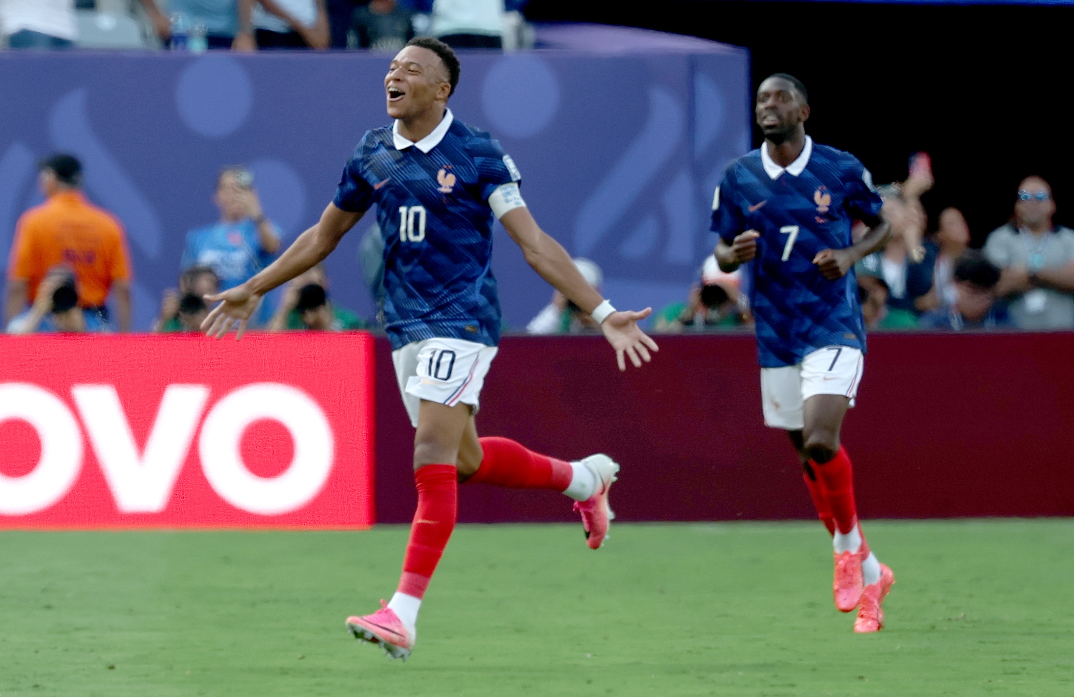 Kylian Mbappe Ousmane Dembele Ranska