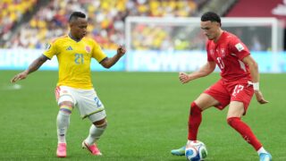 Ruben Vargas Jaminton Campas Sveitsi Kolumbia